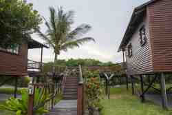 View of Chalets from Back
