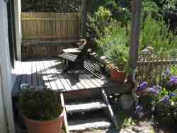 The private entrance