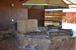 Lapa. The Braai area for all the geusts that lives in the Chalets and camping area