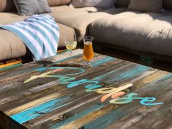 Sundeck table
