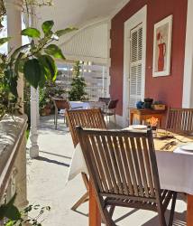 Breakfast on Veranda