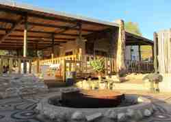 Restaurant & outside deck area