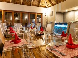 Restaurant dining area