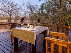 Outdoor dining area