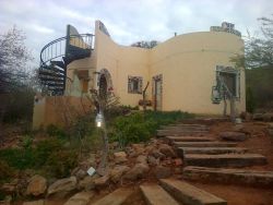 Ndebele Outside chalets