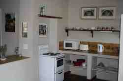 Lavender Cottage kitchen area