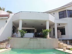 Front view of guest house