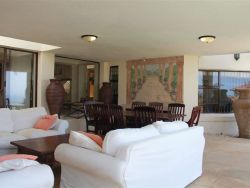 Entertainment area and breakfast area.