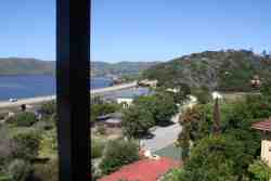 Stunnig view from the private balconies of rooms 1 & 2 