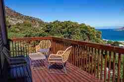 Upper Deck Seating Area with View over False Bay