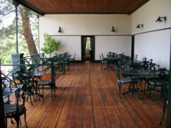 Main verandah of the lodge