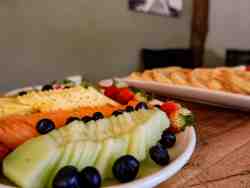 Some of the Continental Buffet Breakfast offering.