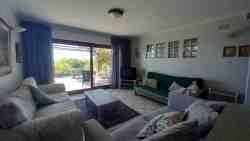 living area to patio