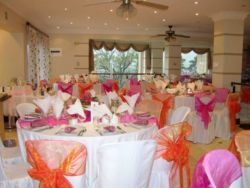 Breakfast area   this was a pic taken for a formal event in the evening 