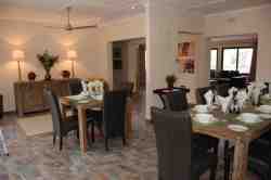 Dining Area seats 12. Airconditioned.