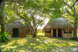 Inhaca Island Delux rustic bush style camp Mozambique accomidation