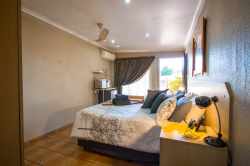 Inside a double room