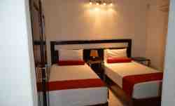 Twin beds room 4