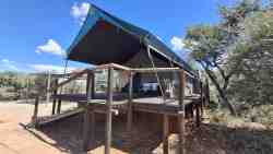 King/Queen Safari Tent Balcony