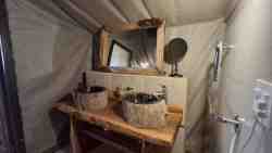 Bathroom Sink for all Tents