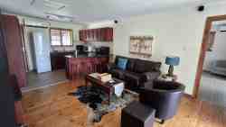 Log Cabin- Living area