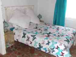The double room of the Bluegum Family Suite with en suite bathroom