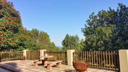 Seating on the terrace