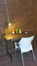 Desk in the barn rooms