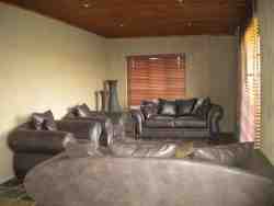 Communal indoor braai area
