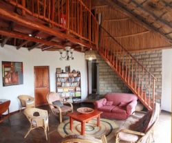 Living-room in main house