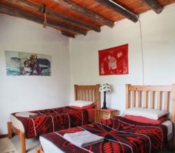 Twin bedroom in main house