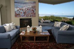 Lounge with Fireplace