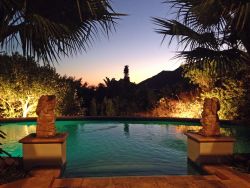 Pool by night