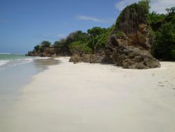 The beach