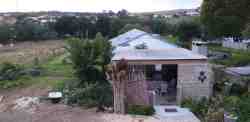 Under cover braai area