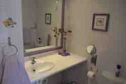 Lazy Lavender bathroom with shower