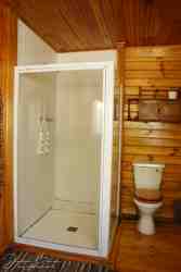 Log Cabin Bathroom
