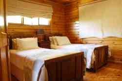 Log Cabin Twin Room