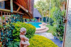 Entrance to the guest house.