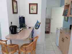 Blue crane open plan kitchenette 