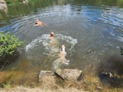 Fun in our dam