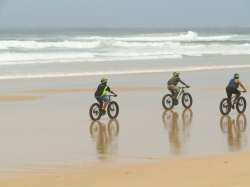 Fat biking on the reserve 