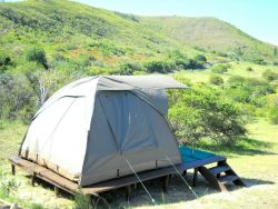 Luxury permanent tent