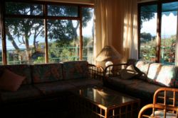 corner of family room