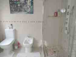 Baobab Exec Flat. Kitchen and dining area. On-Suite. DSTv Now in Room