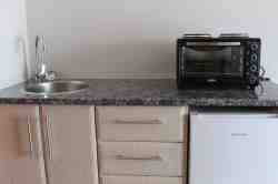 Phoenix Lodge - self catering kitchenette.
