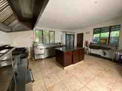Fitted catering kitchen