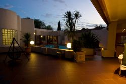 President Lodge at night