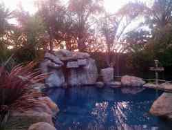 Beautiful garden & pool views