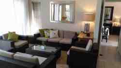 Own spacious lounge with sliding doors onto private BBQ patio